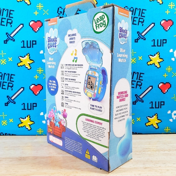Blues Clues and You Watch -  Blue Learning Watch for Preschoolers Leap Frog NEW - Picture 3 of 12